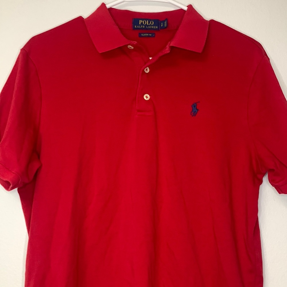 Polo Ralph Lauren classic fit Red, Size small POLO